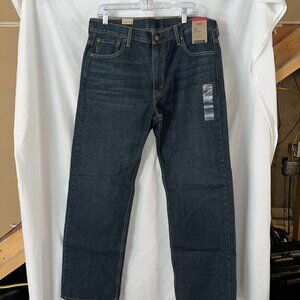 NWT Levi's 569 Blue Jeans Men's Size 36x34 Loose Straight Leg Cotton